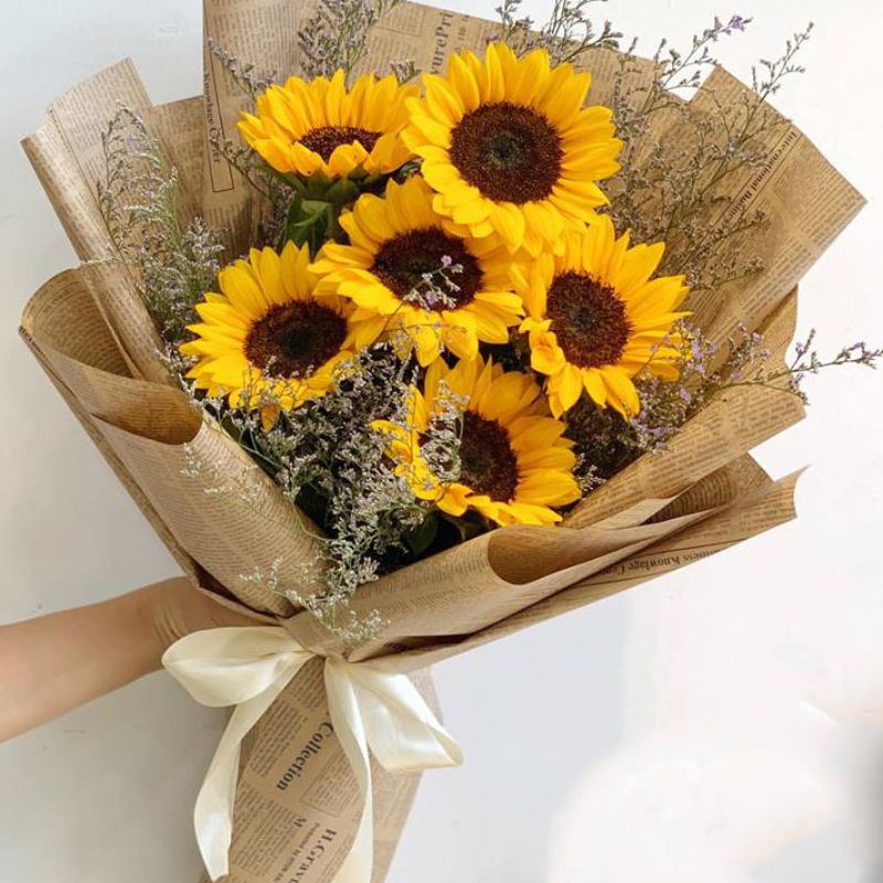 Bó hoa hướng dương tươi đẹp