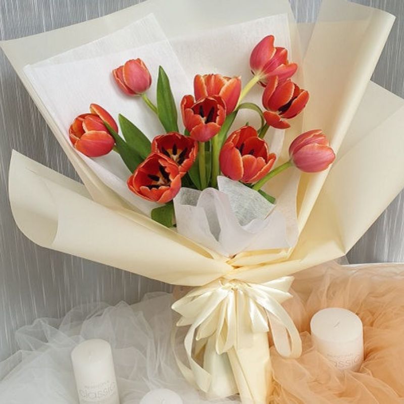 Bó hoa tulip tặng mẹ 