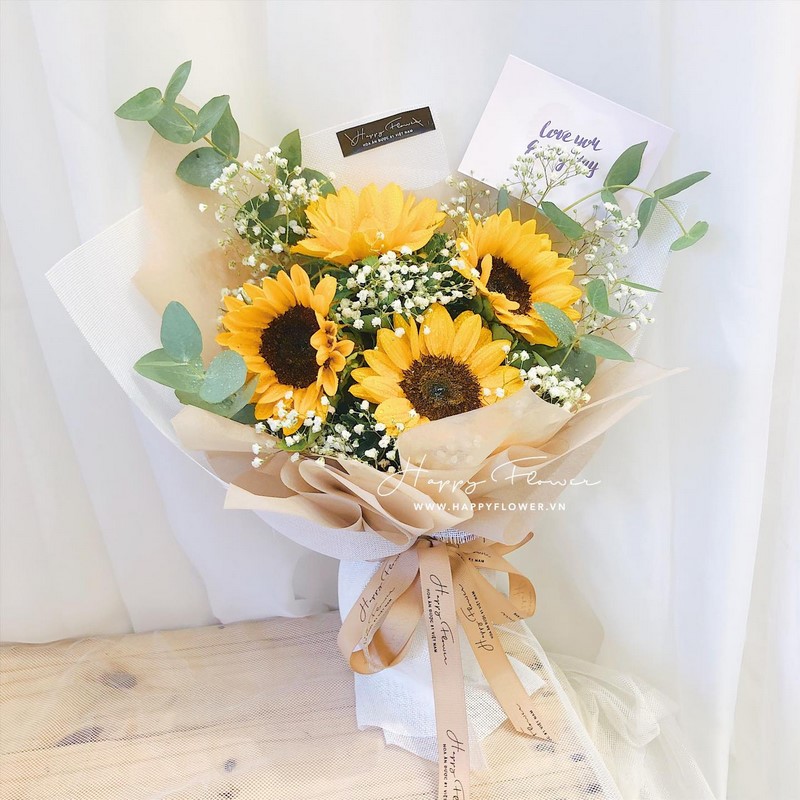 Hoa Hướng Dương thường tặng cho ai, vào dịp nào?